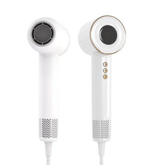 High Speed Hair Dryer, Blow Dryer with Magnetic Concentrator for Fast Drying, Low Noise Thermo-Control Professional Lightweight Hair Dryer for Women