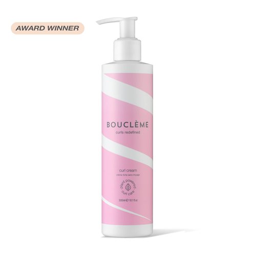 Bouclème Curl Cream - Defines All Curl Types - Frizz Free, Bouncy Wavy Hair - 96% Naturally Derived Ingredients and Vegan - 10.1 fl oz
