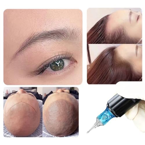 Permanent Makeup Needle Cartridge Side Square Tapered Tip PMU Needles microblading needles for Hairstroke Nanobrows Powder Brows Scalpmicropigmentation from Tattoo to SPM for PMUartist Beginners