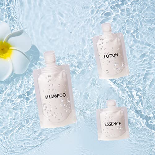 18 PCS Travel Pouches for Toiletries TSA Approved Travel Fluid Makeup Packing Bag Travel Containers for Toiletries Leak Proof Travel Size Toiletries Refillable Cosmetic Containers