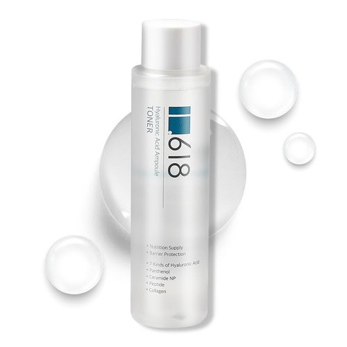 1.618 Multi-Layer Hydration Toner – Hyaluronic Acid + Panthenol + Collagen Complex | K-Beauty Face Toner for Radiant, Supple Skin | 6.7 fl oz