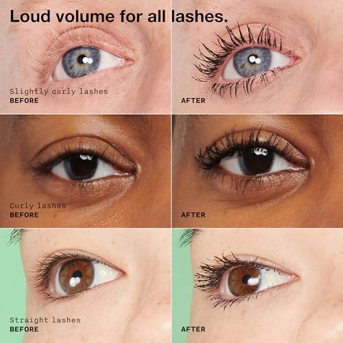 Clinique High Impact High-Fi Full Volume Water-Resistant Mascara | Volumizing, Non-Clumping, Smudge-Proof + Safe For Sensitive Eyes