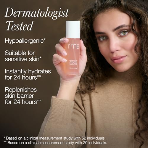 RMS Beauty Radiance Lock Setting Mist ? Hydrating Makeup Setting Spray, Dewy Finish, Long-Lasting Makeup Fixer, Skin Soothing Botanicals, Refreshing Face Mist, 2 fl oz