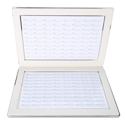 Tomotato Nail Gel Color Card, High Capacity 160 Slots Nail Polish Display Chart Book, Reusable Nail Art Showing Shelf for Manicurists or DIY Enthusiasts
