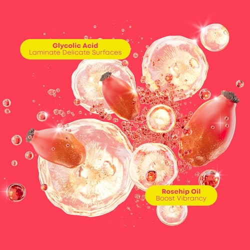 MATRIX Glow Mania Conditioner - Enhances Shine and Moisturizes, Preserves and Protects Color Vibrancy, For Dull and Color-Treated Hair, Sulfate-Free, With Glycolic Acid & Rosehip Oil
