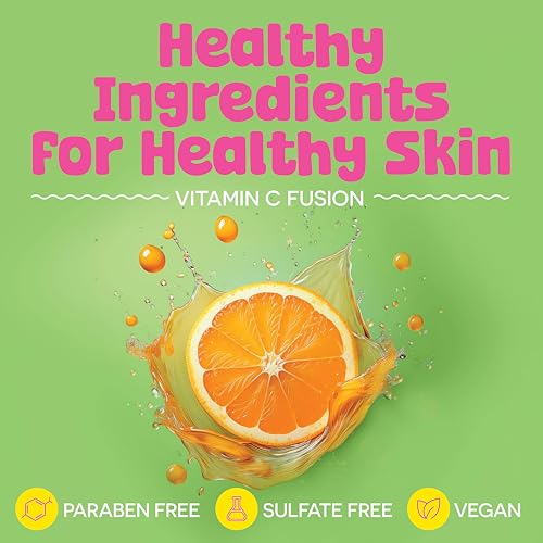 BeYOUtiful Vitamin C Face Serum, Preppy Skin Care for Teens, Tweens, and Kids, Acne Treatment for Girls and Boys, Brightening Moisturizer, 1.35 fl oz.