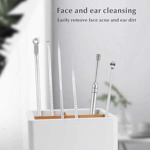 Manicure Pedicure Kit 26 Pieces, Professional Nail Clippers Set Stainless Steel with Leather Case, Portable Nail Care Tools for Home Use, Gift Idea (Black)