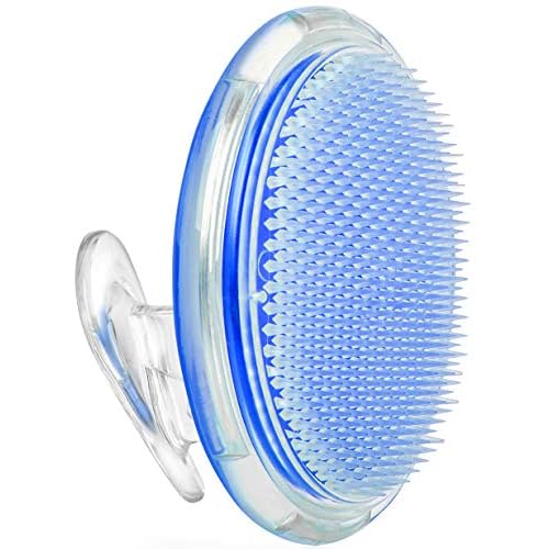 Dylonic Exfoliating Body Scrub Razor Bump Brush and Ingrown Hairs Solution - Skin Exfoliator for Body Shaving Irritation, Strawberry Legs, Armpit, Bikini Line - Exfoliator Scrubber Loofah