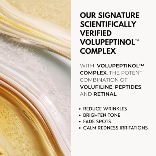 Superface Volupeptinol¢â Radiance Serum ? Anti-Aging Brightening Face Serum for Women & Men with Volufiline, Peptides & Retinal, Protects Skin Barrier, 35ml / 1.18oz