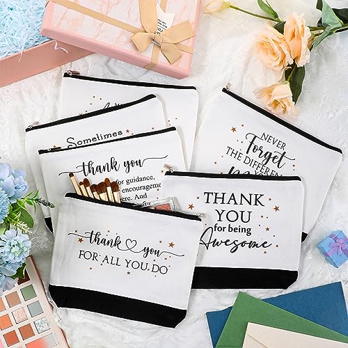 Abbylike 48 Pcs Employee Appreciation Gift Thank You Tote Bags for Women Vet Tech Week Teacher Coworker Staff Nurse