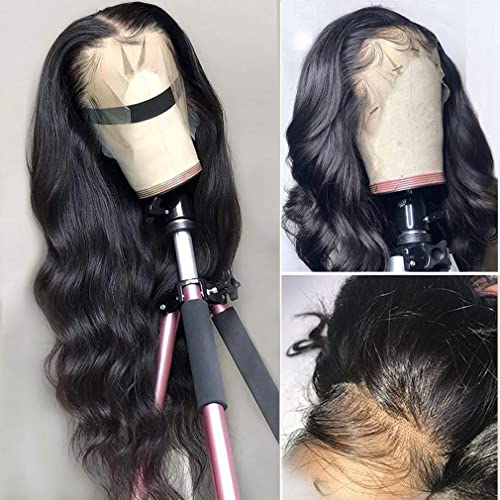 Foreverlove 13x4 HD Lace Front Wigs Human Hair 100% Unprocessed Brazilian Virgin Remy Hair Wigs for Women 200% Density (26 Inch,Body Wave)