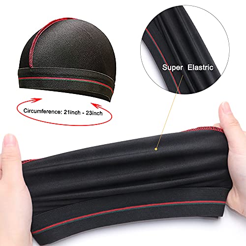 ForceWave Silky Durag for Men Wave Cap Satin Dorag for Men Women 360 Wave