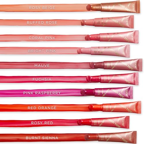 tarte blush tape satin liquid blush ? Blendable Buildable Blush with Mineral Pigments, Mango & Shea Butters for Lightweight Hydrating Smooth Finish, Vegan & Cruelty Free