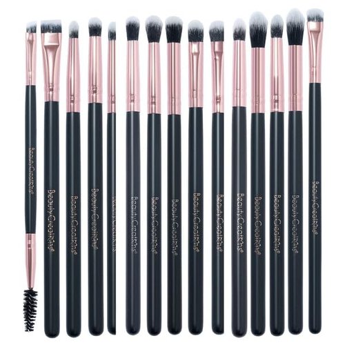 24 Piece Brush Set with Matching Travel Case Container (Unbothered)