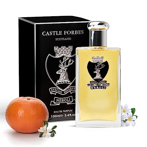Neroli Special Reserve Men's Cologne by Castle Forbes, 100ml | Luxurious, Elite Fragrance with Precious Essential Oils | Paraben-Free, Cruelty-Free, Handmade Badge, Limited Batches