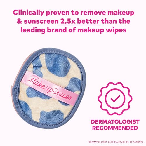 The Original Makeup Eraser, 7-Day Set, Erase All Makeup with Just Water, Including Waterproof Mascara, Eyeliner, Foundation, Lipstick, Sunscreen, and More!