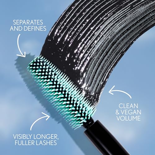 CoverGirl Lash Blast Clean Volume Mascara, Vegan Formula, Volumizing, Smudge-Proof, Very Black, 1 Count