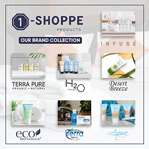 Terra Pure Hotel Shampoo | Four Gallons | Designed to Refill Soap Dispensers (Set of 4)
