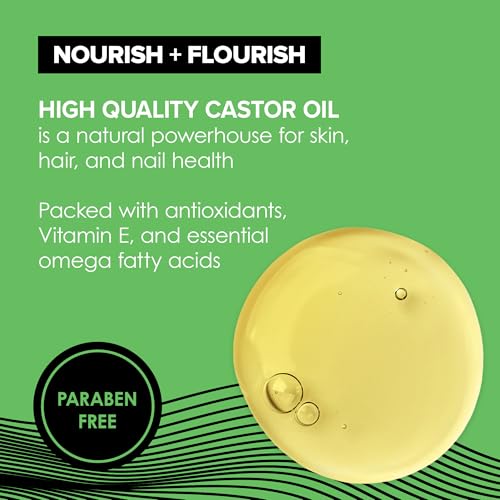 True+Real 100% Pure Castor Oil ? Cold-pressed, Hexane Free, Unrefined, Premium USP Castor Oil, 1 Gallon