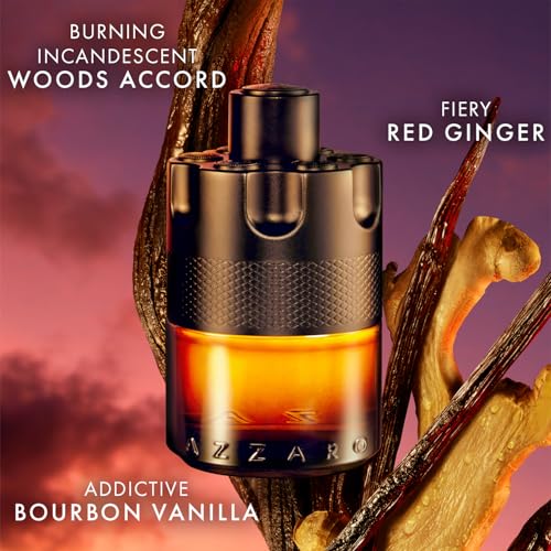 Azzaro The Most Wanted Parfum - Intense Mens Cologne - Spicy & Seductive Fragrance for Date Night - Lasting Wear - Irresistible Luxury Perfumes for Men
