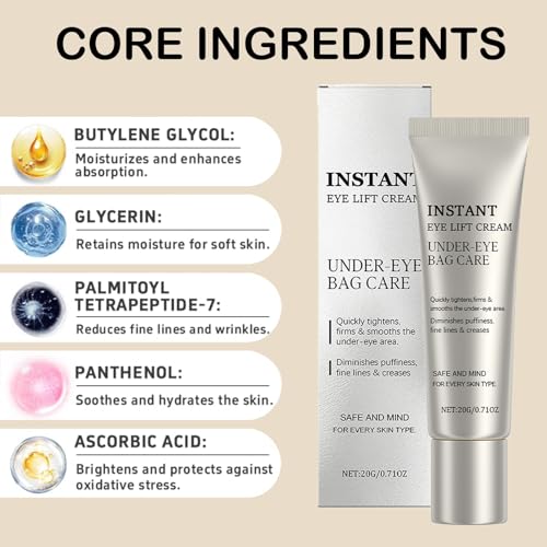 Perfection Eye Tightener, Perfection Primer Tightener, Instant Under Eye Tightener ? Ultimate Lift & Smooth Finish, With brush