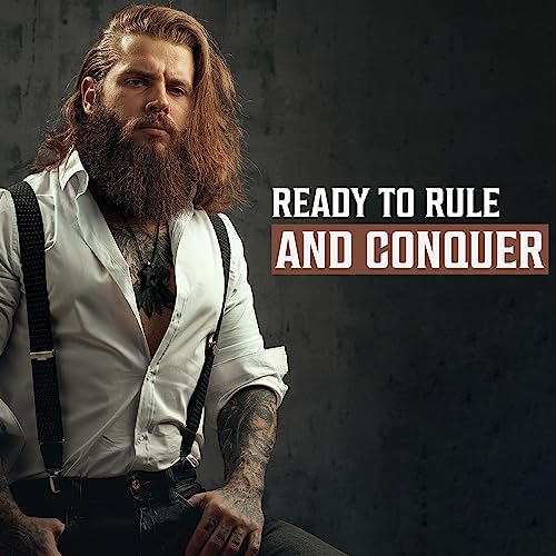 Viking Revolution Beard Wash and Beard Conditioner for Men with Argan Oil and Jojoba Oil - Beard Softener and Strengthener Beard Care Beard Shampoo and Conditioner with Beard Oil (17oz, Majestic Oud)