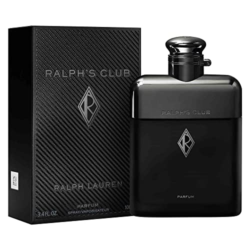 RALPH LAUREN FRAGRANCES - Ralph's Club - Parfum - Men's Cologne - Woody & Ambery - With Lavandin, Vetiver, Cardamom, and Patchouli - Intense Fragrance