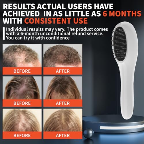 Laser Therapy Hair Growth Comb, Red Light Therapy, Low Level Laser Therapy To Promote Hair Growth in Women and Men
