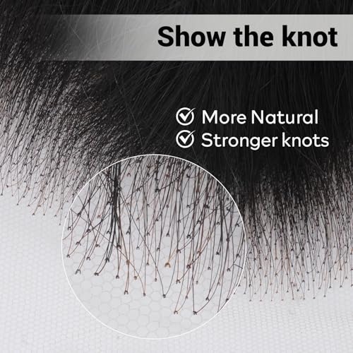 13x4 Closure Human Hair,Silky Skinlike Real Hd Lace Free Part Natural Hairline Clean 100% Human Hair Frontal Pre-Plucked Body Wave Natural Black 18 Inch
