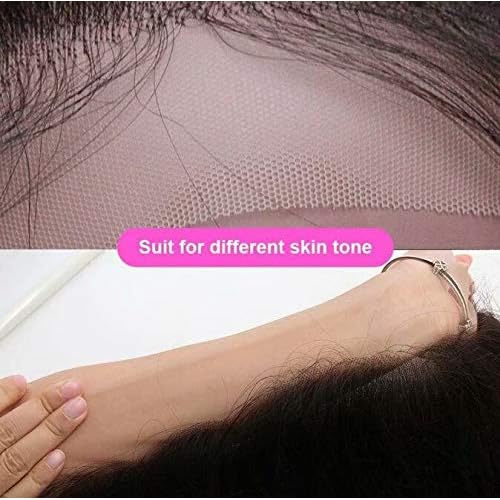 Short Bob Wigs Water Wave Lace Front Human Hair Wig 13x4 HD Lace Loose Wave Remy Bob Wigs Preplucked With Baby Hair Deep Hairline Bleached Knots Remy Wavy Invisible Lace Virgin Bob Hair Wig 12"