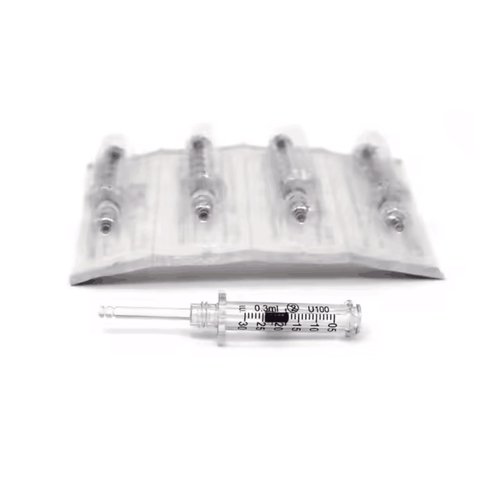 Disposable Empty Ampoule Containers - Plastic Dropper Bottles 10pcs (0.3mlx10PCS)
