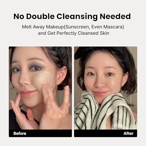 podl Vegan Balm to Foam Cleansing Cream | One Step Makeup Melting Cleansing Balm with Hydrating Foam | Gentle Formula for Sensitive Skin with No Irritation | No Residue & Non-Greasy | Korean Skincare