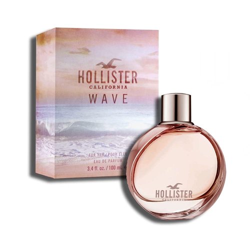 Hollister Wave Women Eau De Parfum, 3.4 Ounce | Pack of 2