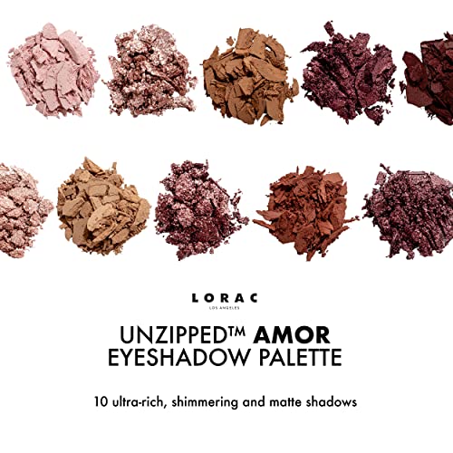 LORAC Unzipped Eyeshadow Palette, Matte And Glitter Finish