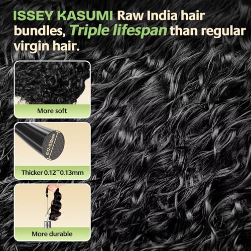 Raw Indian Human Hair Single Bundle,Triple Lifespan Than Regular Virgin Hair,In-Store Quality,Online Price! 100% Raw Indian Hair Bundles Water Wave Raw Hair Bundles 26 Inch