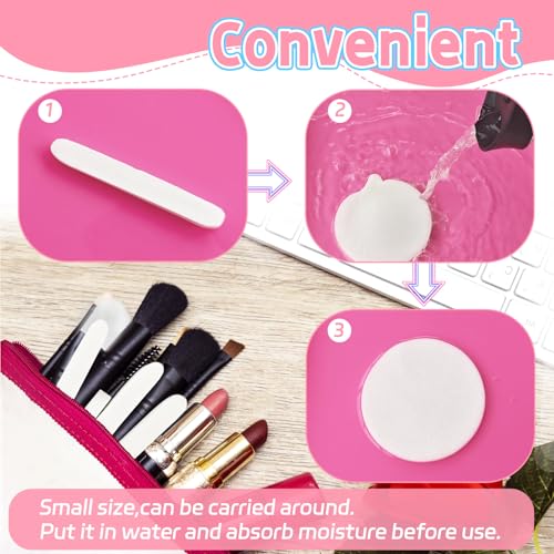 120 Pcs Facial Sponges Compressed,Facial Cleansing Pads,Natural Cosmetic Spa Sponges for Facial Cleansing,Exfoliating Face Sponges for Makeup Removal,Washing