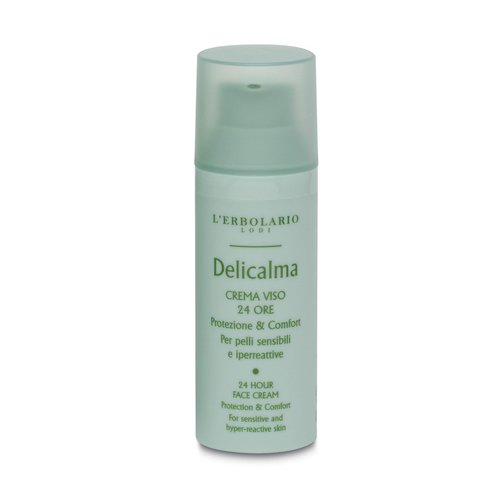 L'Erbolario Delicalma 24 Hour Face Cream – Face Moisturizer for Sensitive and Hyper-Reactive Skin – Facial Moisturizer to Reduce Irritation - 1.6 oz