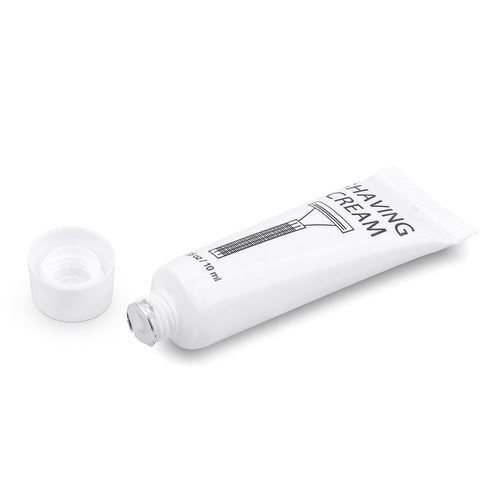 SLequipo Pack of 150 Disposable Shaving Cream Bulk, Individually Wrapped, 10g/0.35 oz, Travel Size Hotel Toiletries Amenities