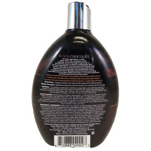 Black Chocolate 200x Black Bronzer Indoor Tanning Bed Lotion By Tan Inc.