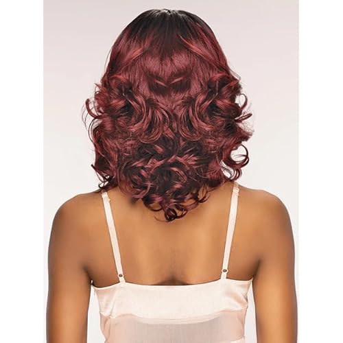 Janet Collection HD Swiss Lace Front Wig Melt Hand-Tied 13X6 Frontal Part Lennon (OET1B/30)