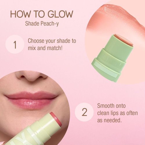 Pixi Beauty +Hydra LipTreat Naturals Trio | Tinted Hydrating Lip Balms in 3 Shades | Clear, Peach-y, and Nectar | 0.16 oz / 4.8 g