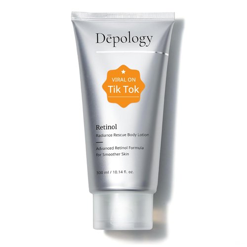 Ultra-Size Firming Retinol Body Lotion for Crepey Skin & Keratosis Pilaris with 0.05% Retinol, AHA, Collagen, Body Cream, Anti Aging Moisturizer 10.14 fl oz