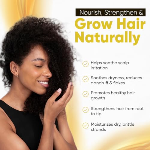 Jamaican Black Castor Oil ? 100% Pure Castor Oil for Hair Growth, Scalp Care, Glowing Skin and Nails. Made in Jamaica - 4 oz Glass Bottle
