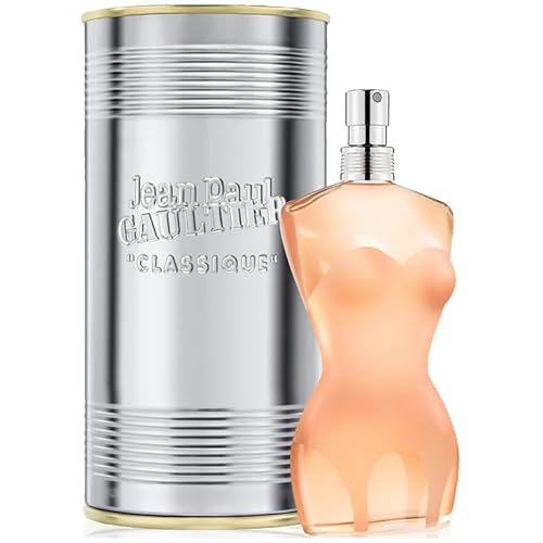 Jean Paul Gaultier Classique 2-Piece Set for Women, (3.4 Oz Eau De Toilette Spray + 0.67 Oz Eau De Toilette Spray)