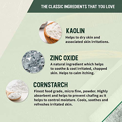 Clubman Pinaud Finest Powder, Classic White Powder for Men, Protection Against Sweat and Body Odor, 9 oz x 3 Packs