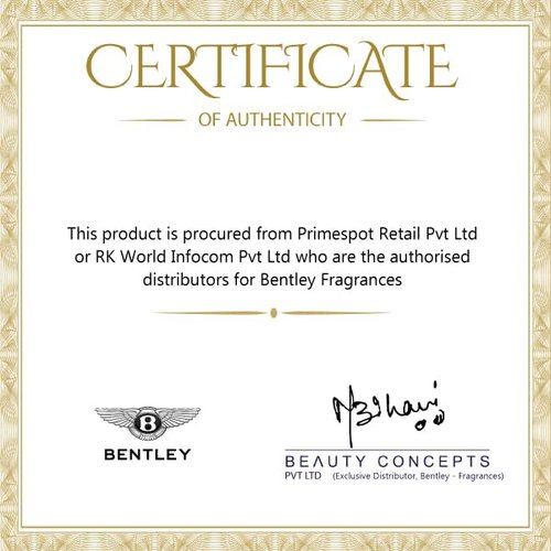 Bentley Momentum Unlimited, 3.4 Oz