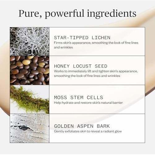 Ursa Major Mountain Glow Natural Face Serum | Vegan Daily Facial Moisturizer | Combat Wrinkles & Sagging Skin | Boost Radiance and Skin Glow | Cruelty-Free & Non-Toxic | For Men & Women | 1.0 ounce
