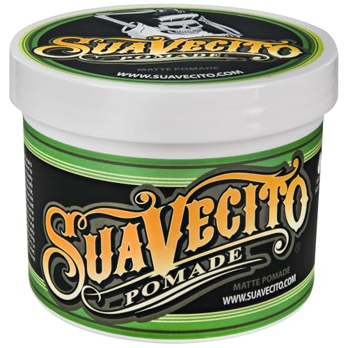 Suavecito Pomade Matte (Shine-Free) Formula 32 oz, 1 Pack - Medium Hold Hair Pomade For Men - Low Shine Matte Hair Paste For Natural Texture Hairstyles