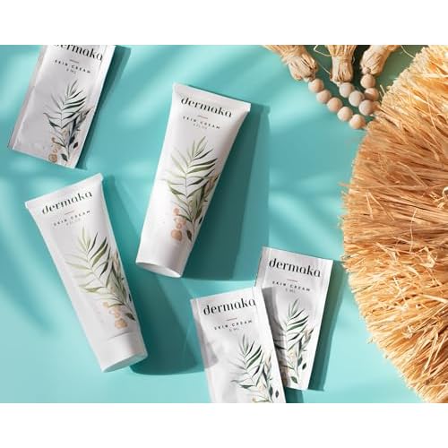 Dermaka Skin Repair Cream 25 Packets (5 ml) ? Reduces Bruising & Swelling on Thin Skin ? Soothing, Hydrating Cream with Arnica Montana & Vitamins A & E ? Non-Greasy Formula for Face & Body