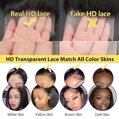 Ombre Brown Short Bob Wig Highlights Wavy Mixed Blonde Human Hair 13x6 HD Transparent Invisible Lace Front Wigs Pre Cut Pre Bleached Loose Wave Bob Brazilian Hair 150% Density 8inch